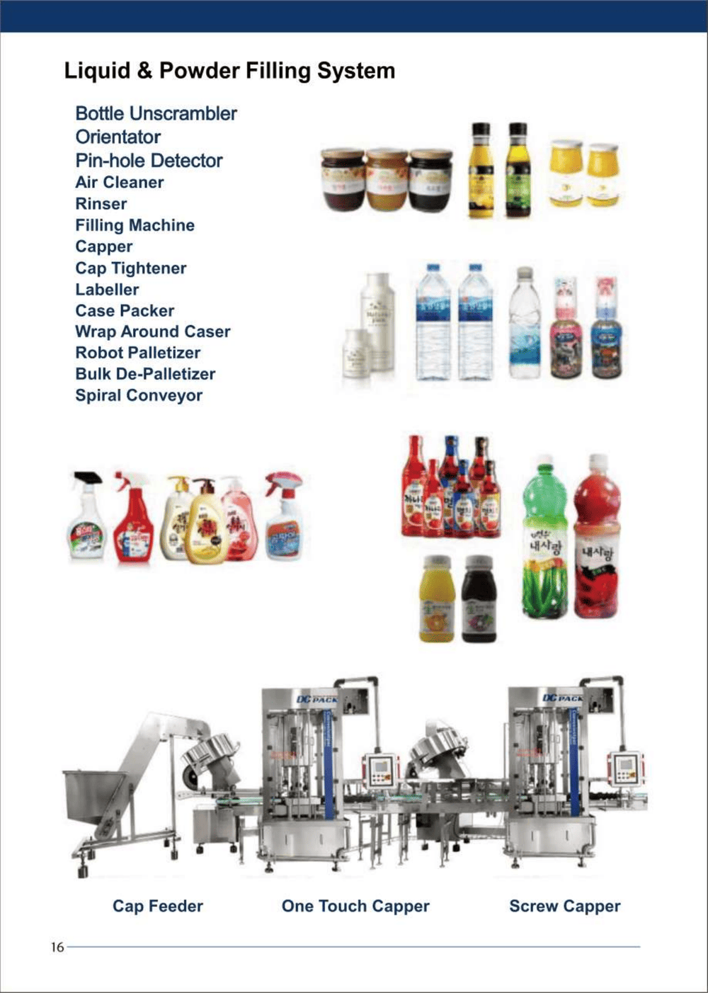 Liquid and Powder Filling System